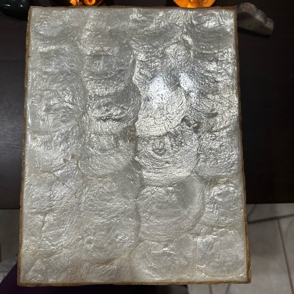 Capiz Shell Stackable Boxes - Picture 4 of 6